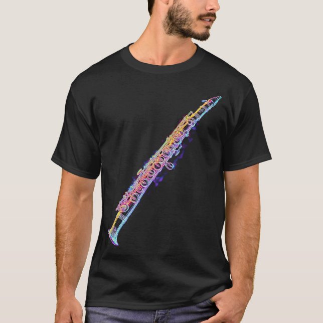 S2 Clarinet Clarinetist (47) T-Shirt (Front)