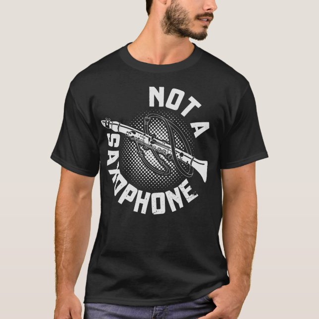 S2 Clarinet Clarinetist (90) T-Shirt (Front)