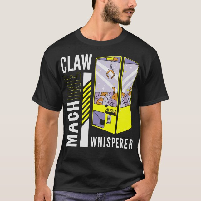 S2 Claw Machine Crane Arcade Plush Grabber (128) T-Shirt (Front)