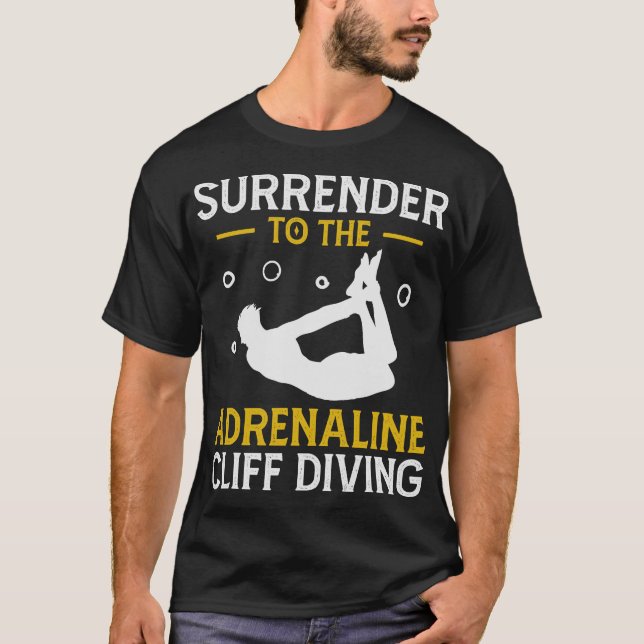 S2 Cliff Diving (100) T-Shirt (Front)
