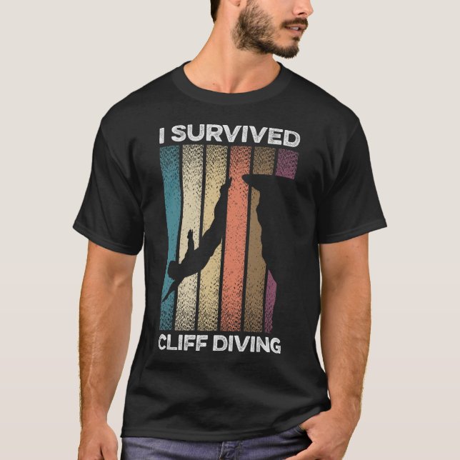 S2 Cliff Diving (103) T-Shirt (Front)
