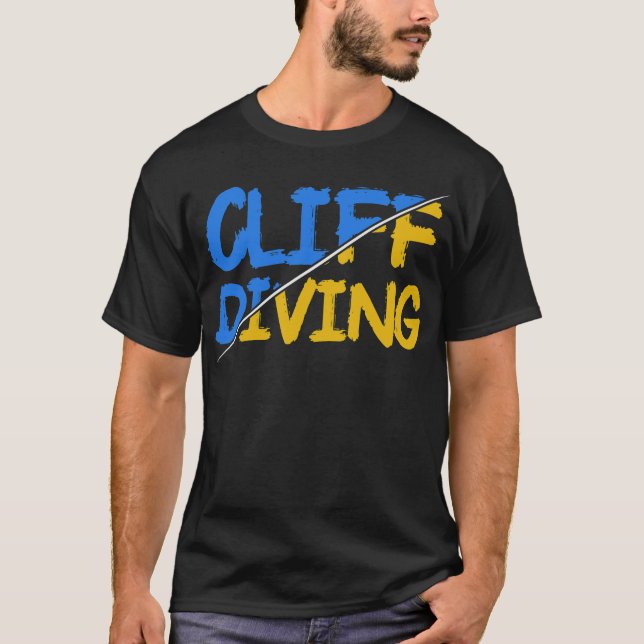 S2 Cliff Diving (16) T-Shirt (Front)