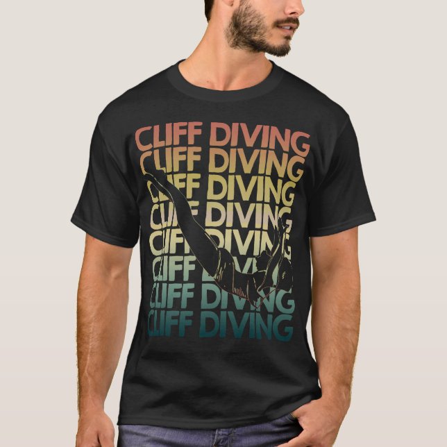 S2 Cliff Diving (38) T-Shirt (Front)