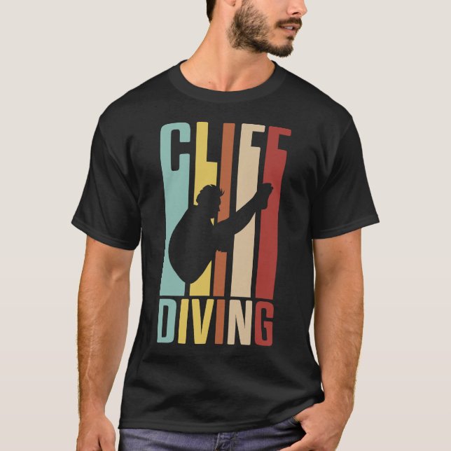 S2 Cliff Diving (4) T-Shirt (Front)