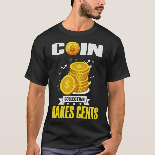 S2 Coin Collecting Coins (38) T-Shirt (Front)