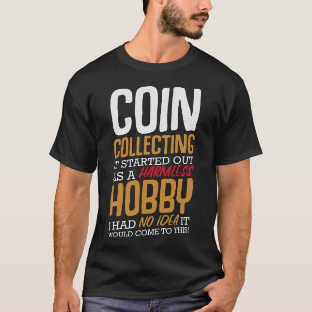 S2 Coin Collecting Coins (44) T-Shirt (Front)