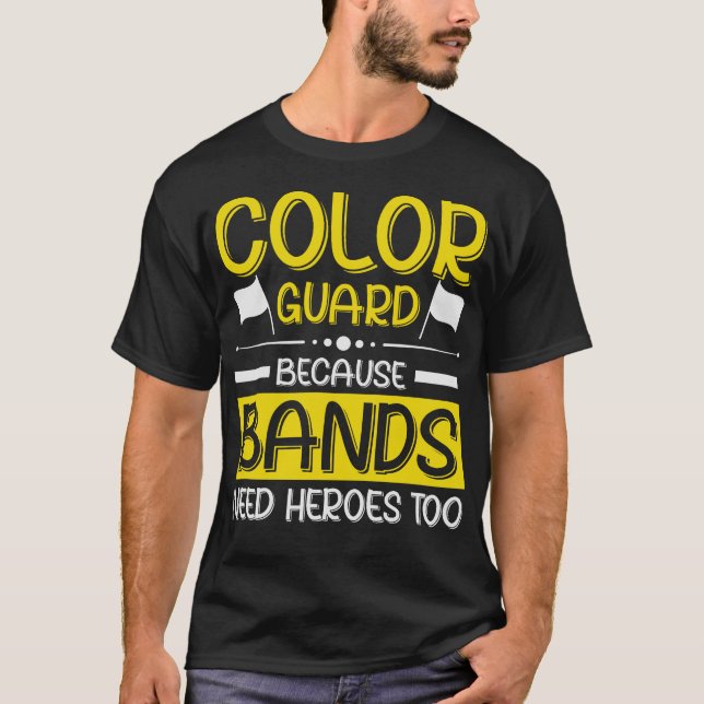 S2 Colour Guard Colorguard (56) T-Shirt (Front)