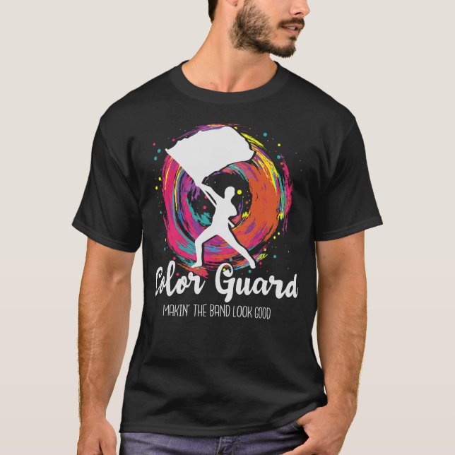S2 Colour Guard Colorguard (74) T-Shirt (Front)