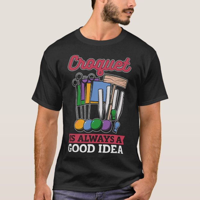 S2 Croquet (102) T-Shirt (Front)
