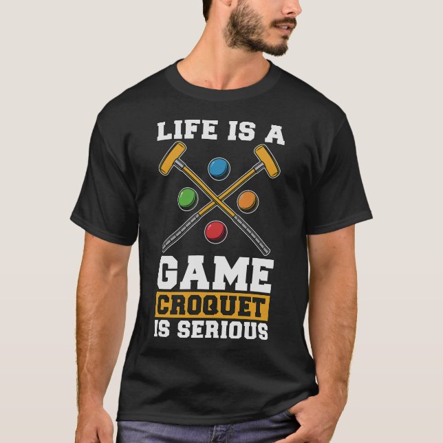 S2 Croquet (104) T-Shirt (Front)