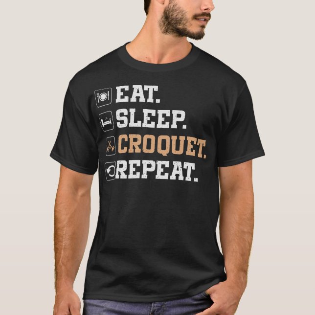S2 Croquet (129) T-Shirt (Front)