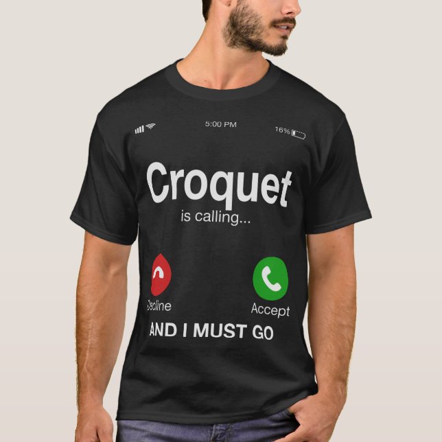 S2 Croquet (133) T-Shirt (Front)
