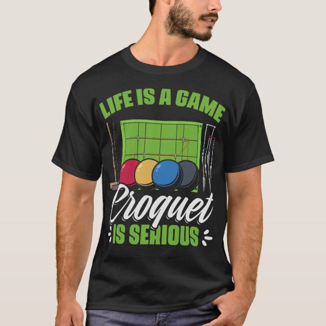 S2 Croquet (157) T-Shirt (Front)