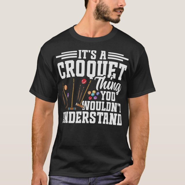 S2 Croquet (176) T-Shirt (Front)