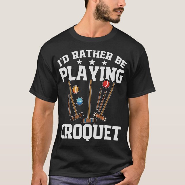 S2 Croquet (177) T-Shirt (Front)