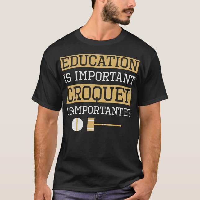 S2 Croquet (18) T-Shirt (Front)