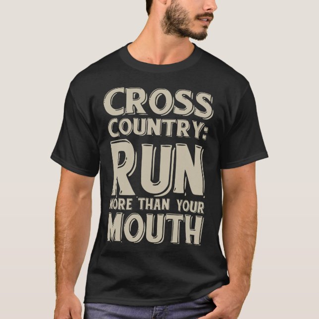 S2 Cross Country Running XC (30) T-Shirt (Front)