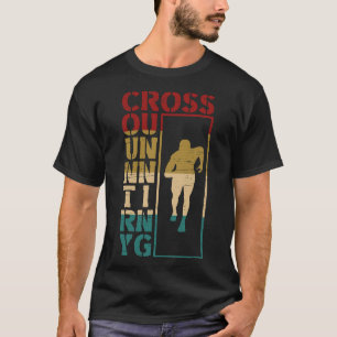 S2 Cross Country Running XC (38) T-Shirt