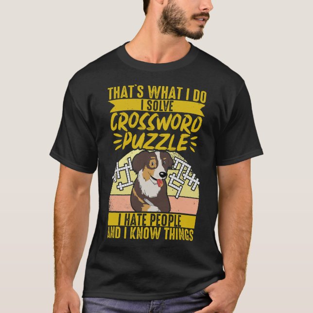 S2 Crossword Puzzles (26) T-Shirt (Front)