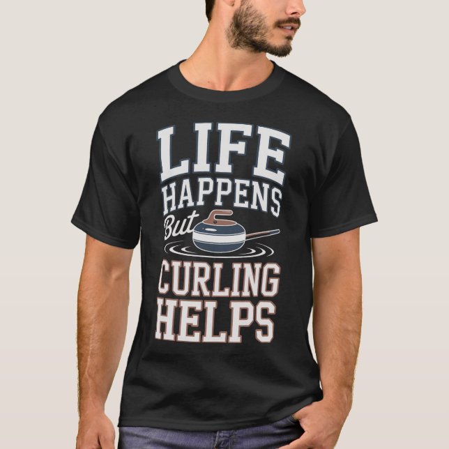 S2 Curling (44) T-Shirt (Front)
