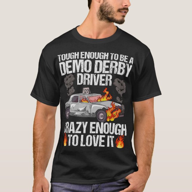 S2 Demolition Derby Smashing Cars (11) T-Shirt (Front)