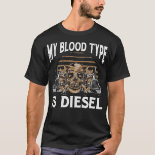 S2 Diesel Truck Diesel Trucker (76) T-Shirt