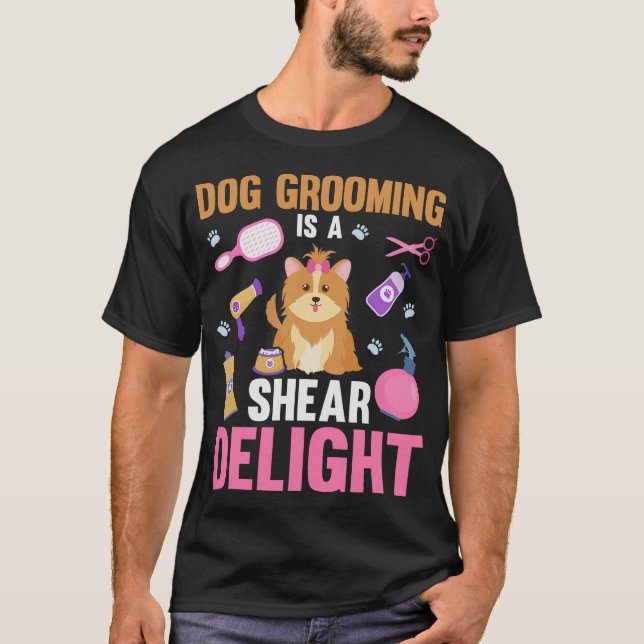 S2 Dog Grooming Dog Groomer (102) T-Shirt (Front)