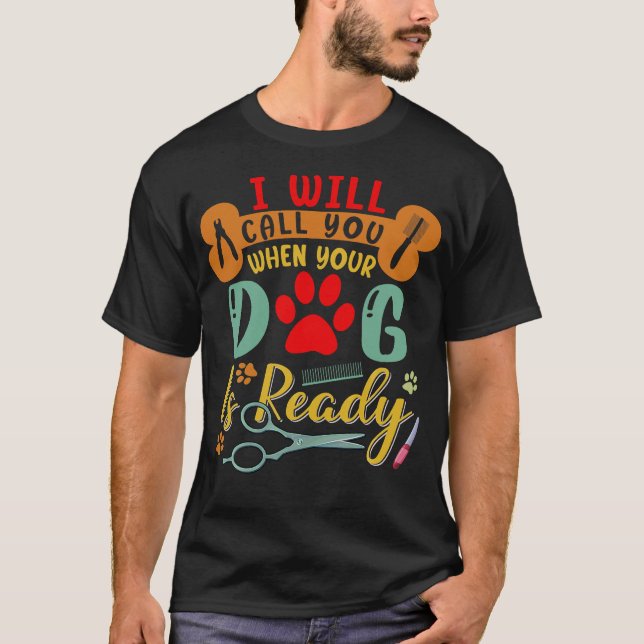 S2 Dog Grooming Dog Groomer (131) T-Shirt (Front)