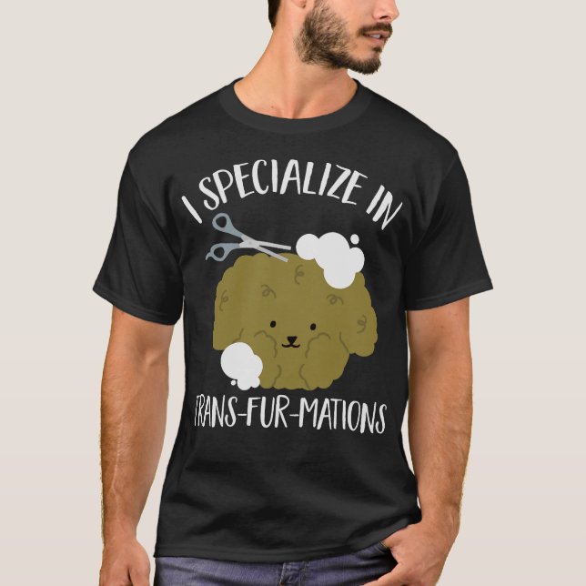S2 Dog Grooming Dog Groomer (27) T-Shirt (Front)
