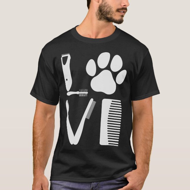 S2 Dog Grooming Dog Groomer (36) T-Shirt (Front)