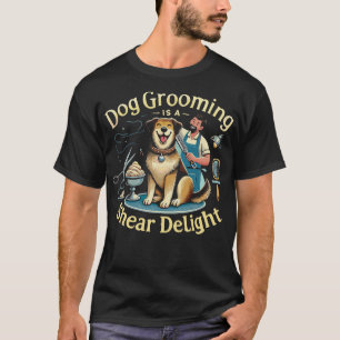 S2 Dog Grooming Dog Groomer (49) T-Shirt