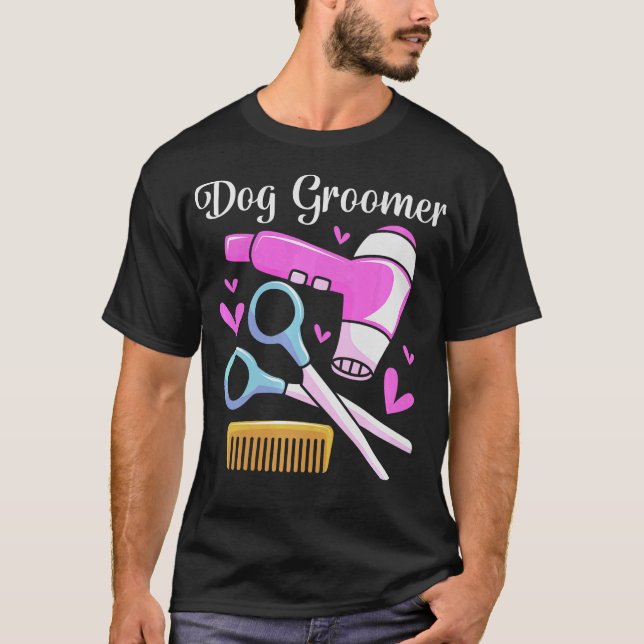 S2 Dog Grooming Dog Groomer (54) T-Shirt (Front)