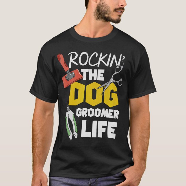 S2 Dog Grooming Dog Groomer (59) T-Shirt (Front)