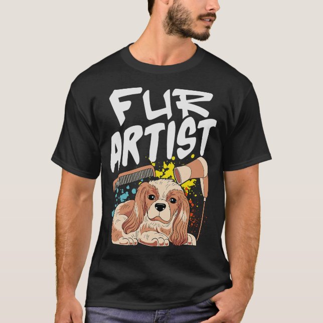 S2 Dog Grooming Dog Groomer (73) T-Shirt (Front)
