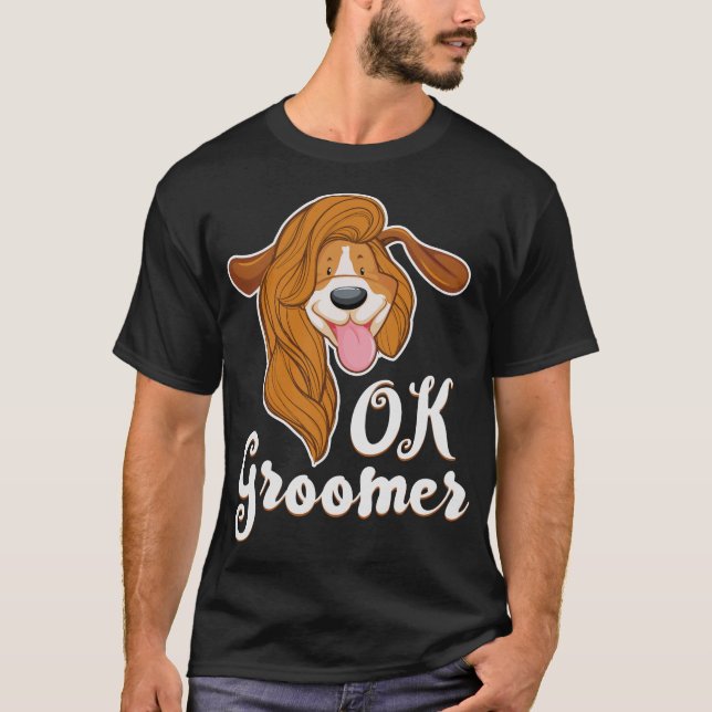 S2 Dog Grooming Dog Groomer (75) T-Shirt (Front)