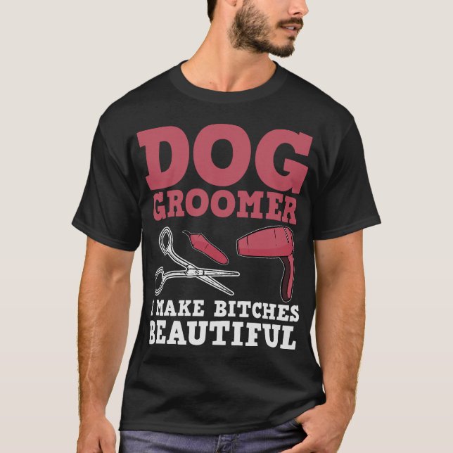 S2 Dog Grooming Dog Groomer (84) T-Shirt (Front)