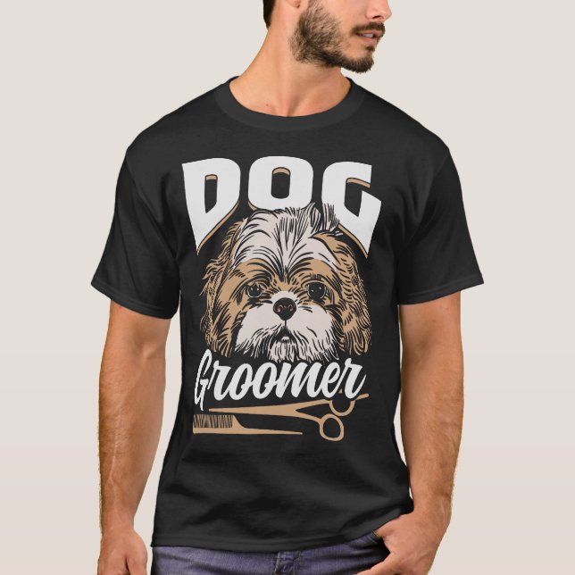 S2 Dog Grooming Dog Groomer (88) T-Shirt (Front)