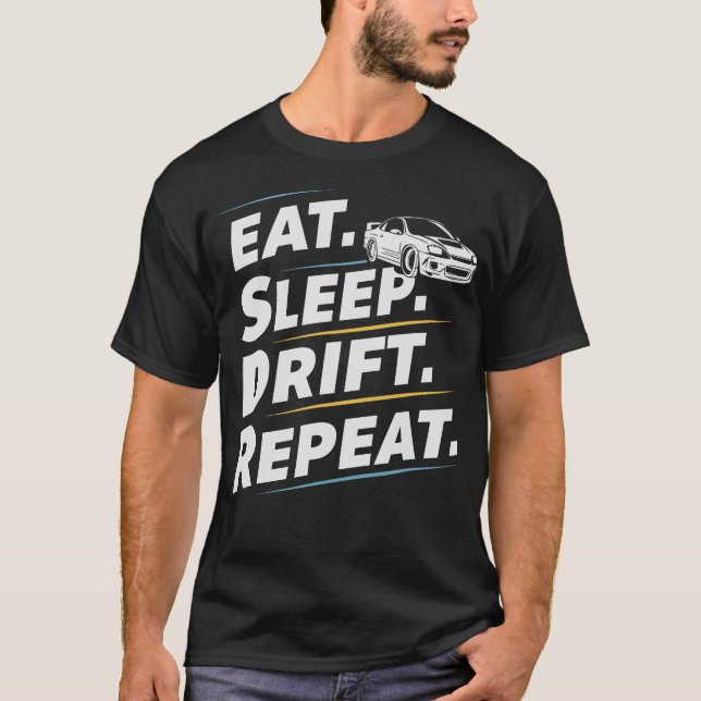 S2 Drifting Drift Car (126) T-Shirt (Front)