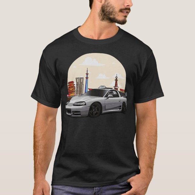 S2 Drifting Drift Car (186) T-Shirt (Front)