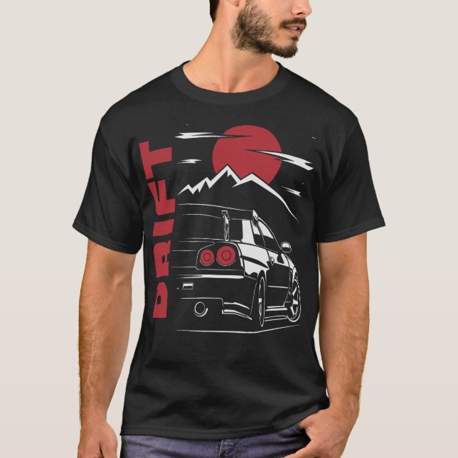 S2 Drifting Drift Car (2) T-Shirt (Front)