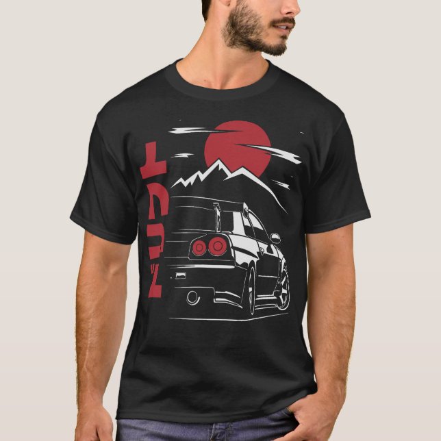 S2 Drifting Drift Car (7) T-Shirt (Front)
