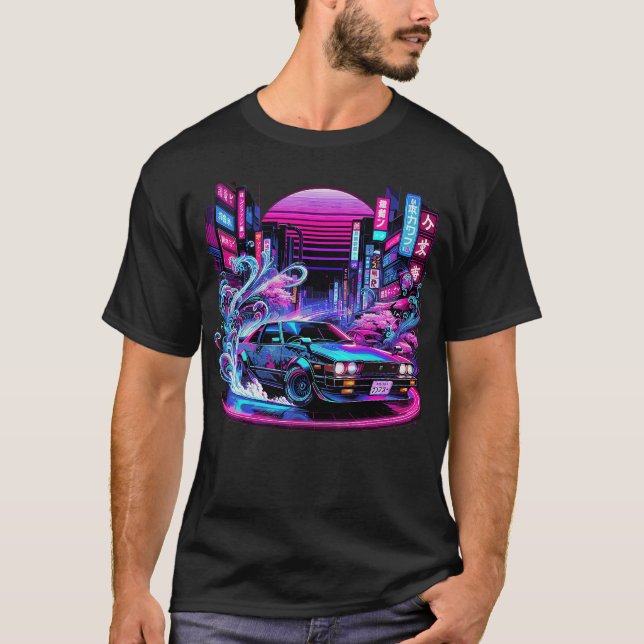 S2 Drifting Drift Car (81) T-Shirt (Front)
