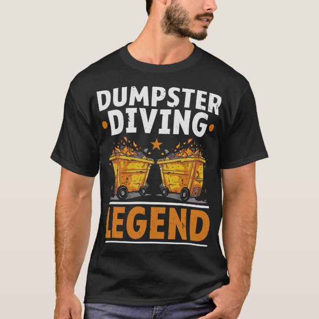 S2 Dumpster Diving (129) T-Shirt (Front)