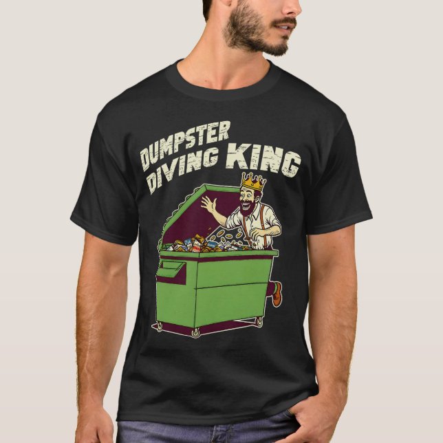 S2 Dumpster Diving (142) T-Shirt (Front)