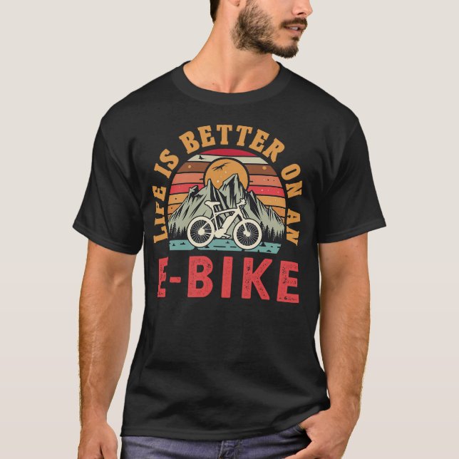 S2 Electric Bicycle E Bike Ebike (19) T-Shirt (Front)