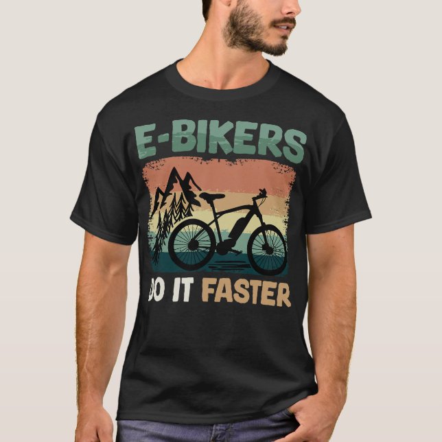 S2 Electric Bicycle E Bike Ebike (43) T-Shirt (Front)