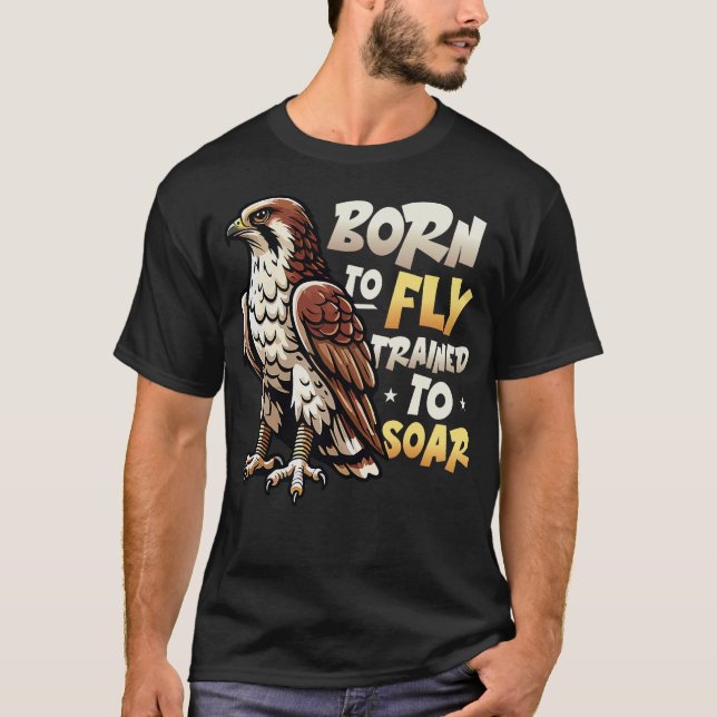 S2 Falconry Falconer Falcon Falcons (105) T-Shirt (Front)