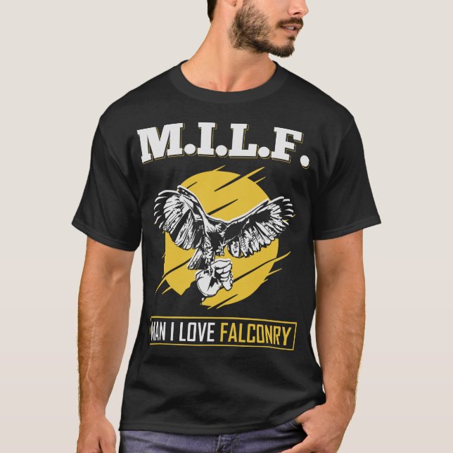 S2 Falconry Falconer Falcon Falcons (127) T-Shirt (Front)