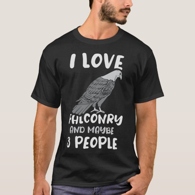 S2 Falconry Falconer Falcon Falcons (138) T-Shirt (Front)