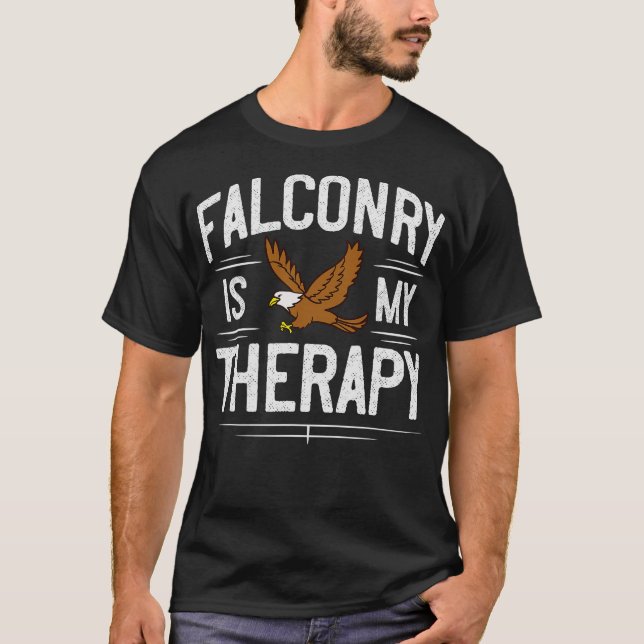 S2 Falconry Falconer Falcon Falcons (140) T-Shirt (Front)